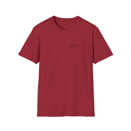 Rooted Heart Co. logo T-shirt | Faith scripture tee